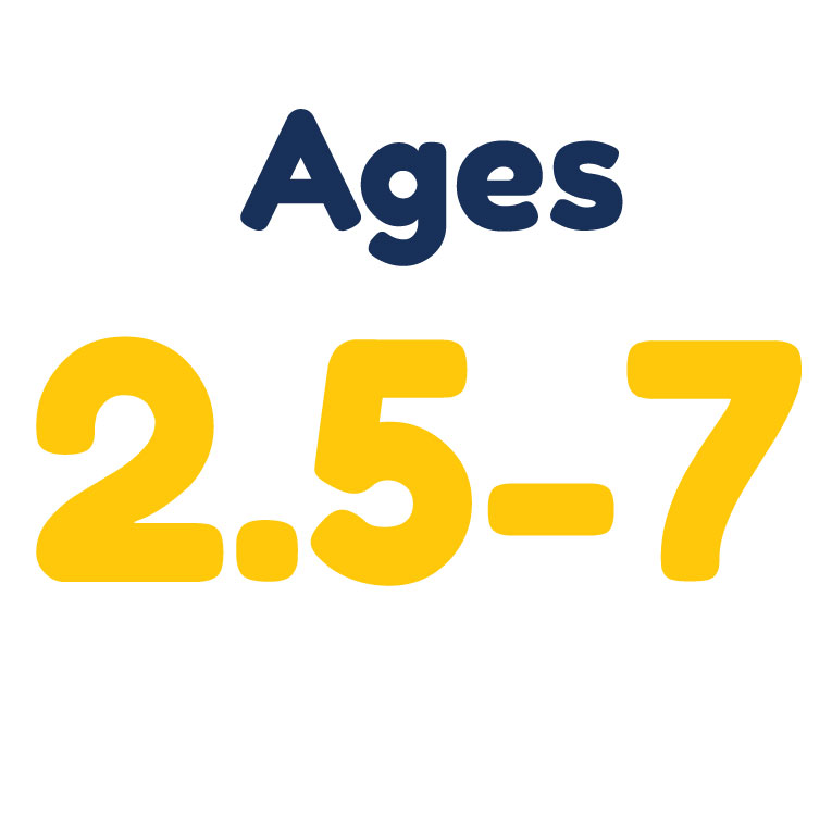 For ages 2 to 7